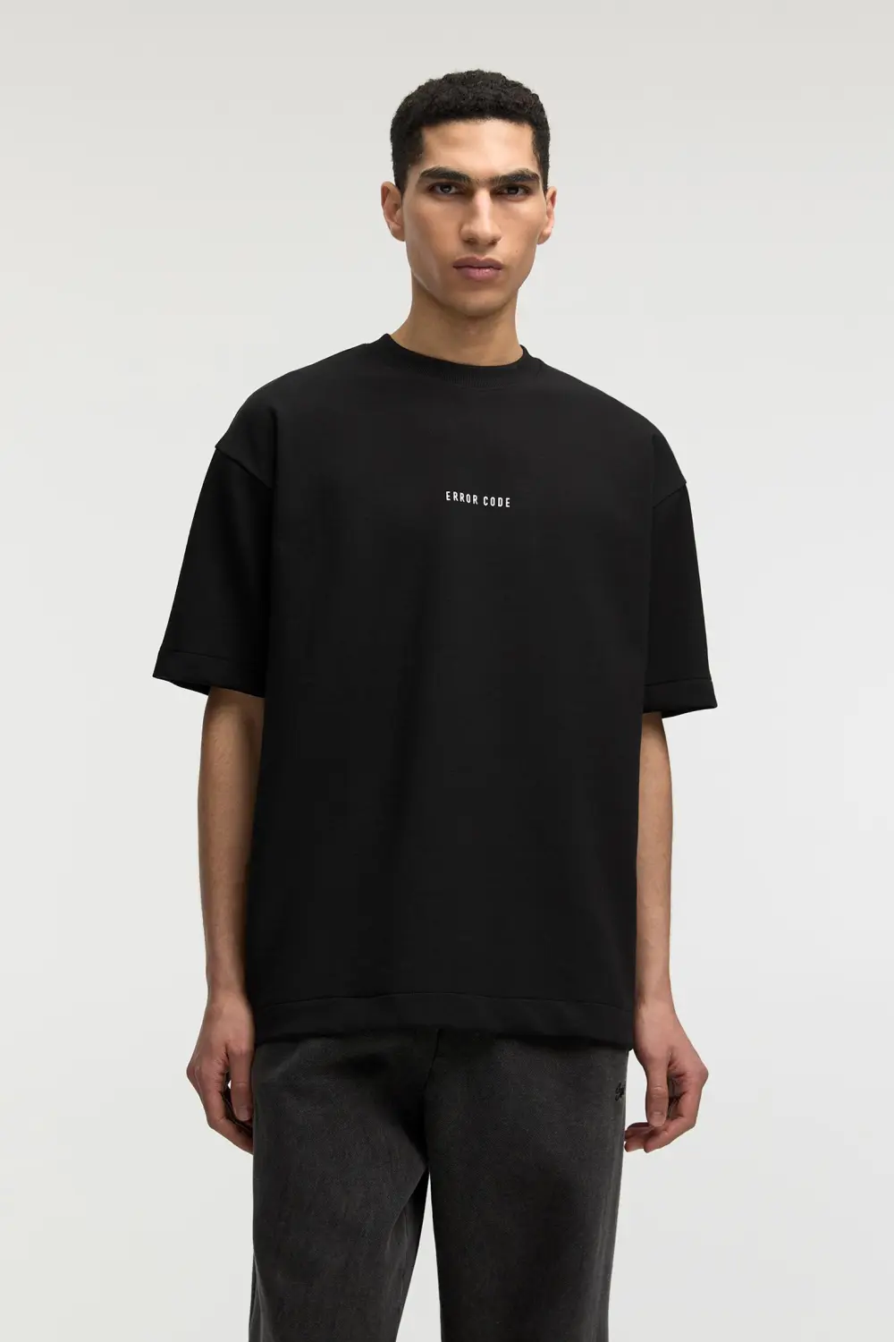 Short sleeve sweatshirt