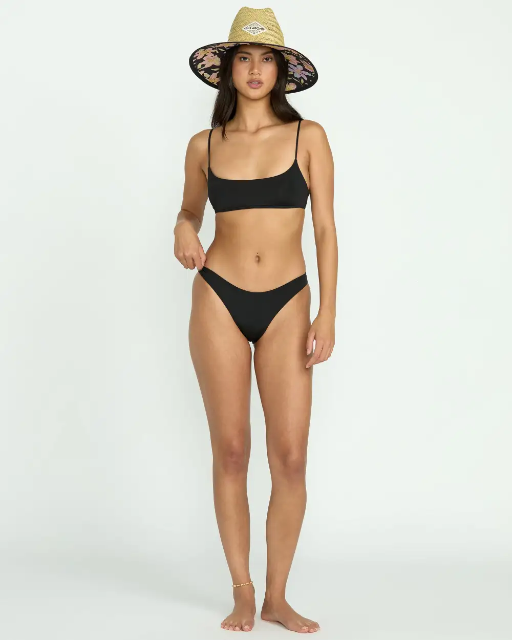 Sol Searcher Hike Bikini Bottom - Black Pebble
