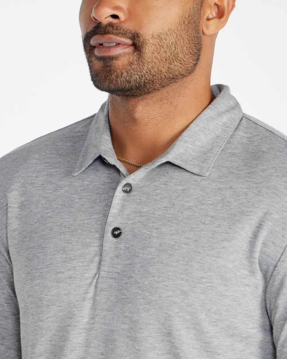 Comfort Wool Long Sleeve Polo