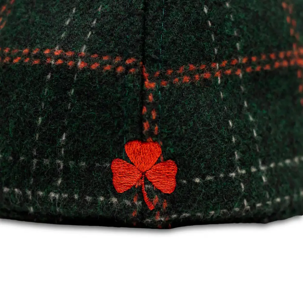 The Celtic Bone Boston Scally Cap - Green