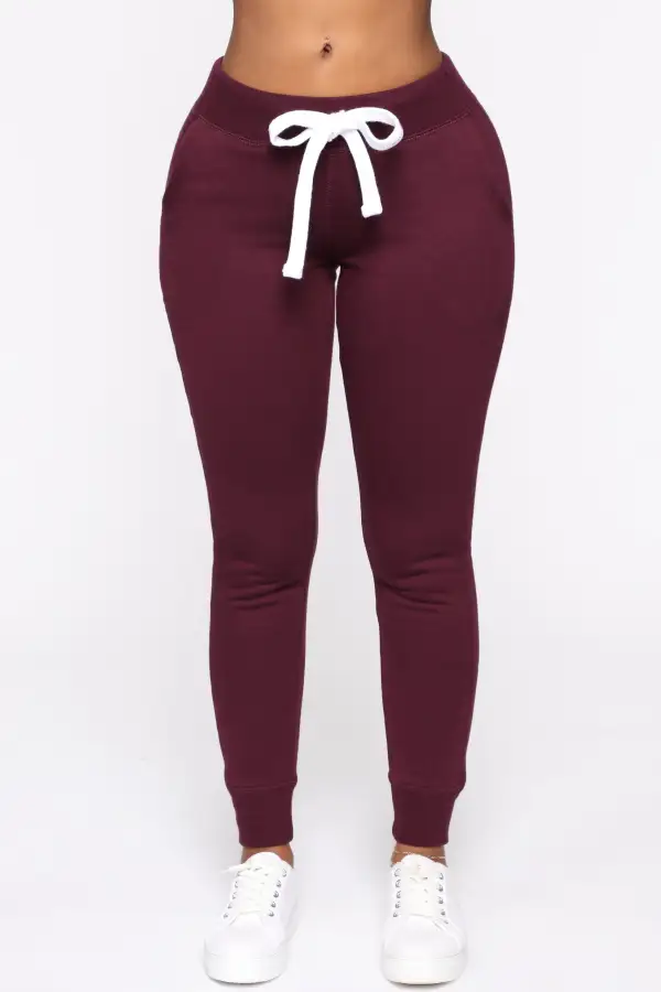 Relaxed Vibe Joggers - Plum