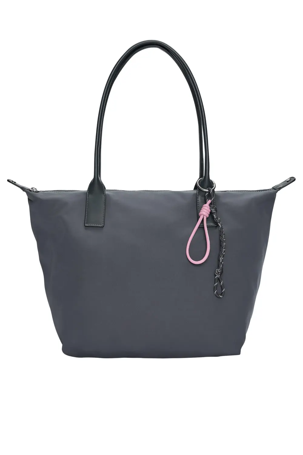 Bolso shopper nylon adorno