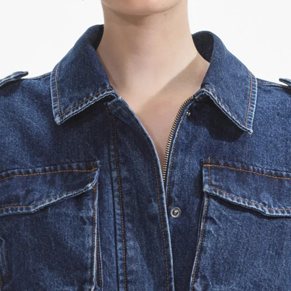 Denim Utility Jacket