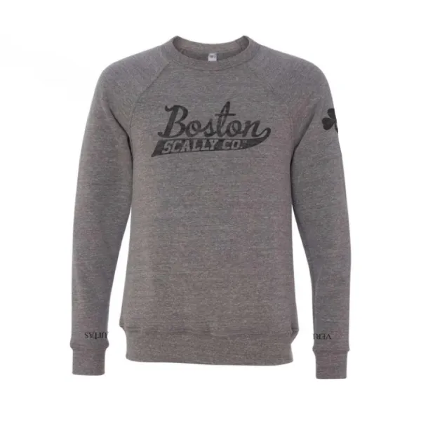 Boston Scally The Boondock Limited Edition Crewneck Sweatshirt - Vintage Grey