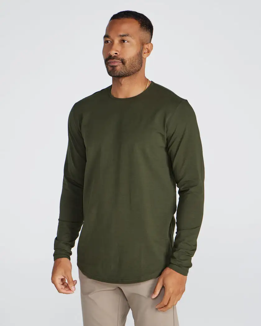Drop-Cut Long Sleeve: Bylt Signature