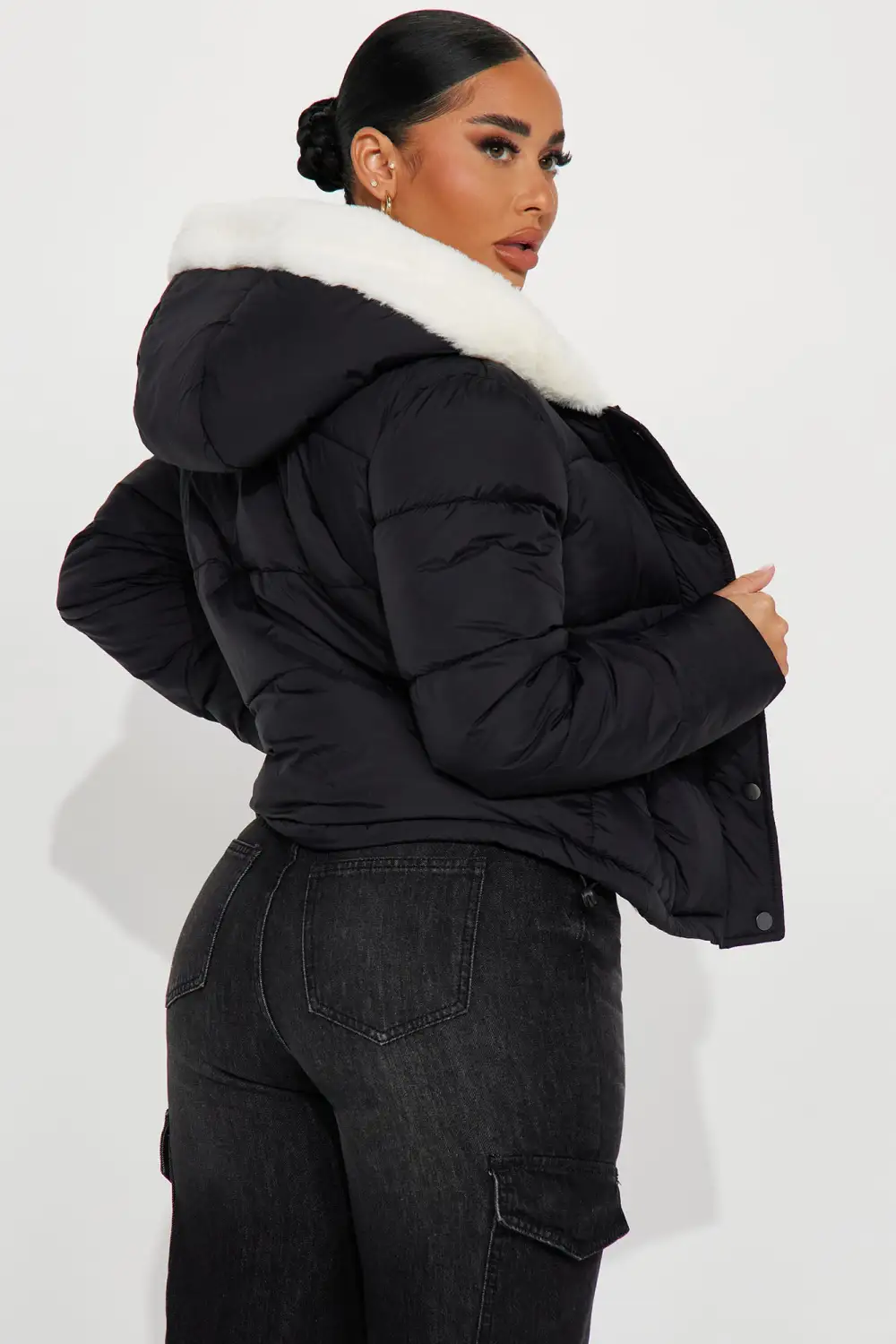 Cozied Up Jacket - Black