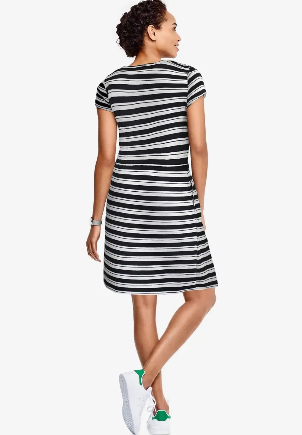 Knit Drawstring Dress