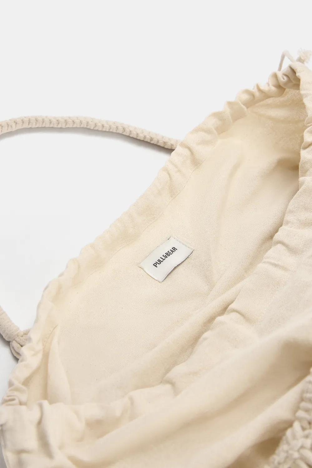 Bolso shopper macramé