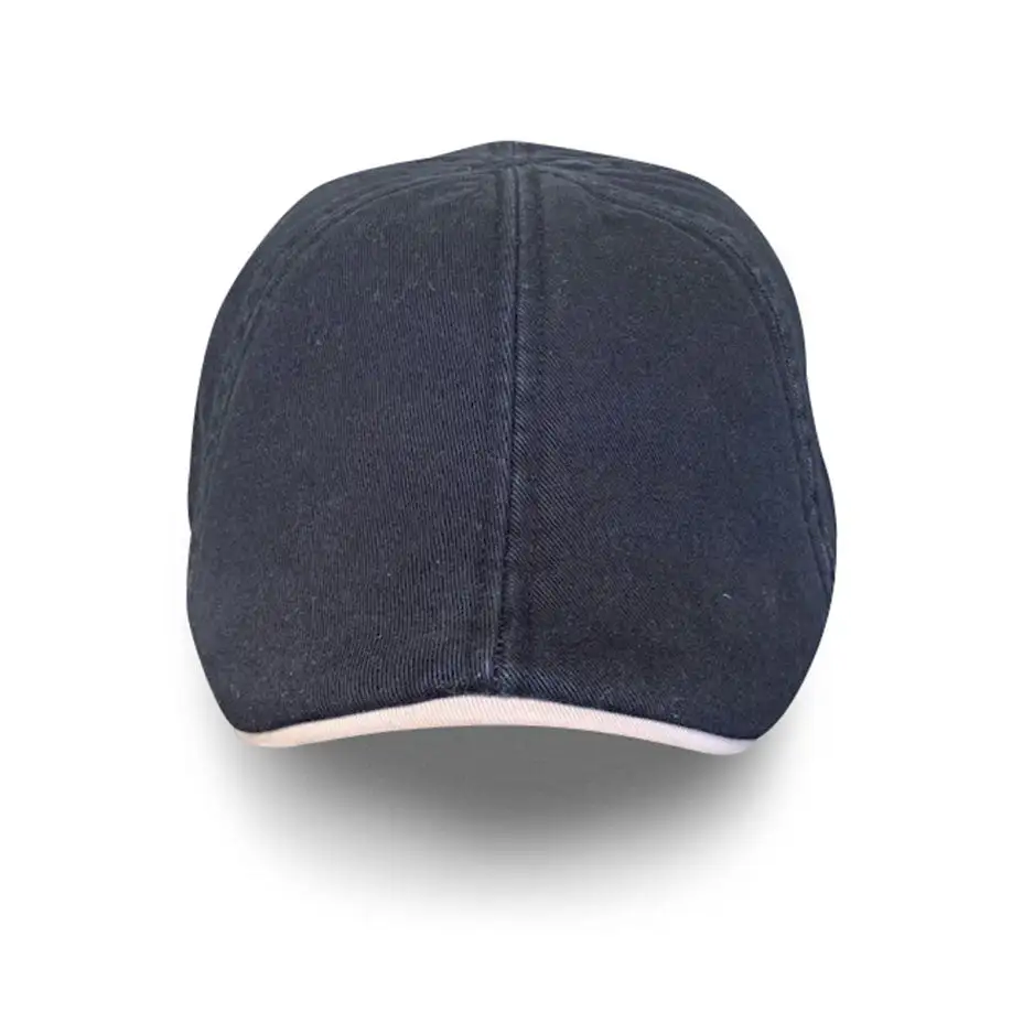 The Sailor Boston Scally Cap - Midnight Sky Black
