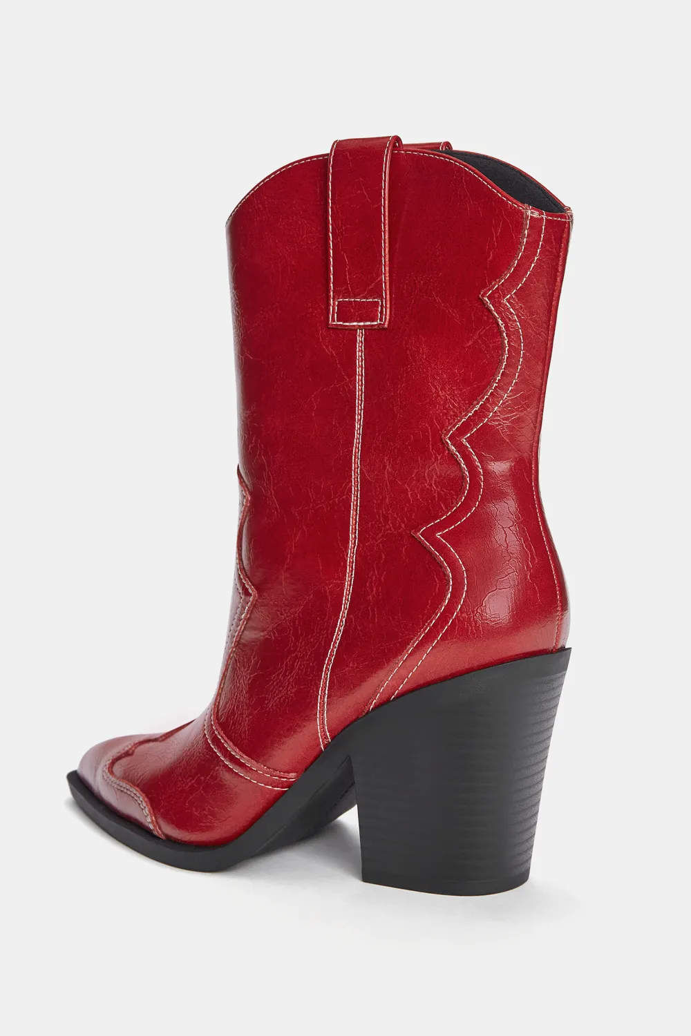 Botines tacón cowboy