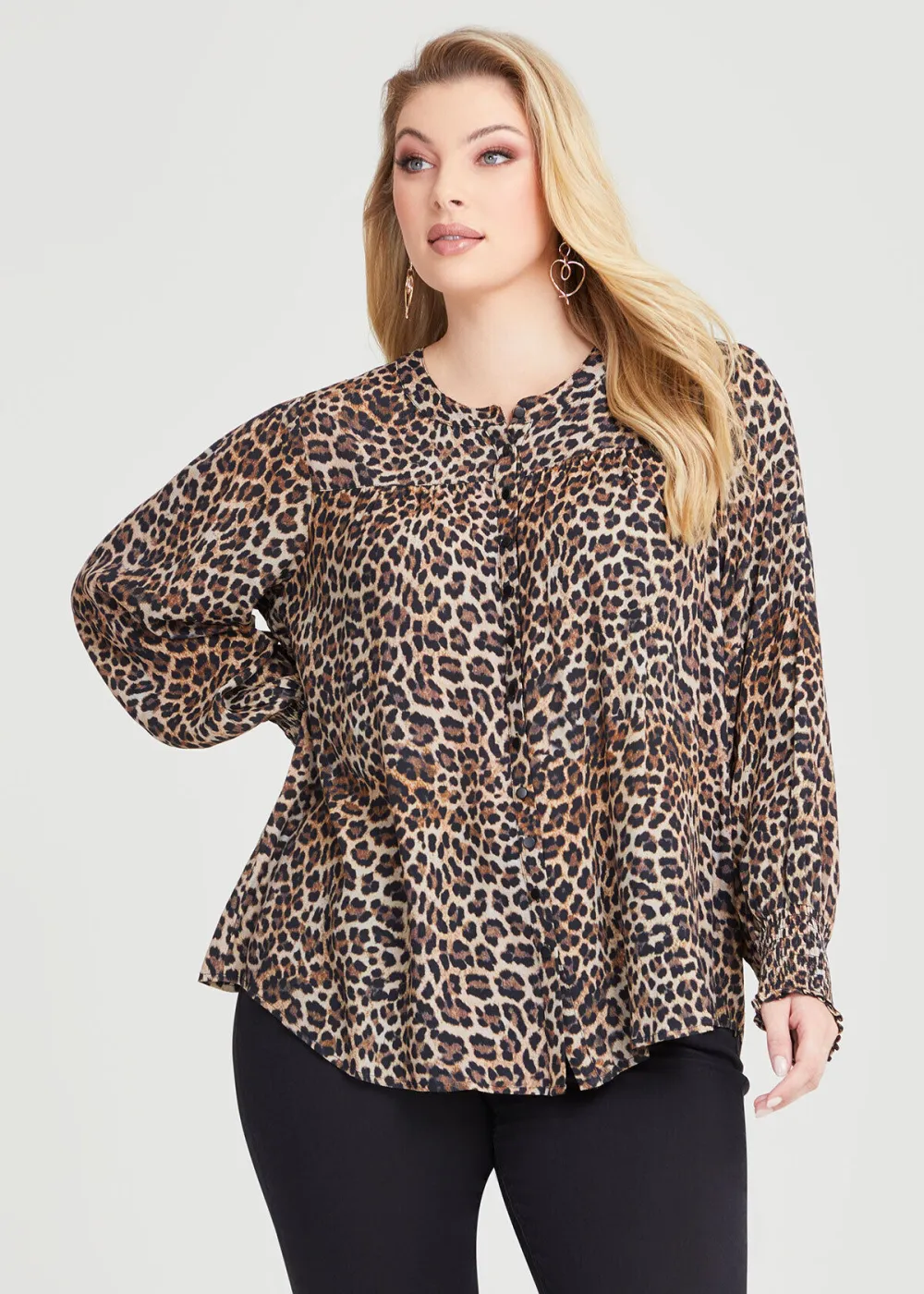 Natural Leopard Shirt