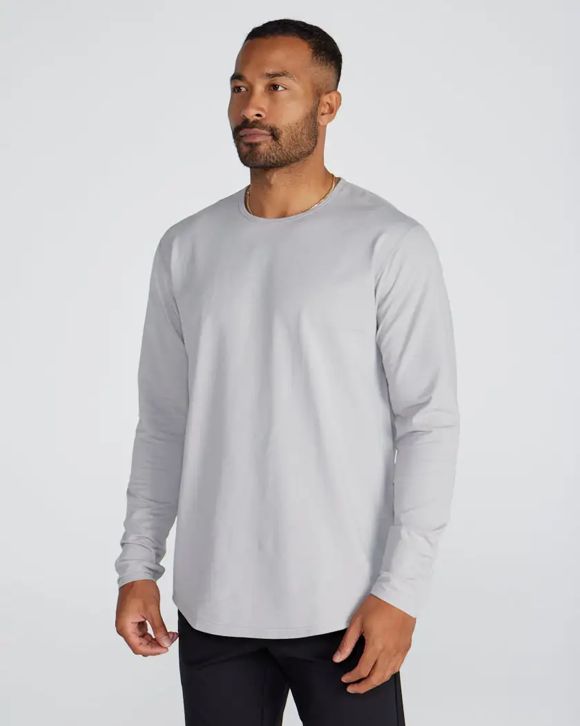 Drop-Cut Long Sleeve: Bylt Signature