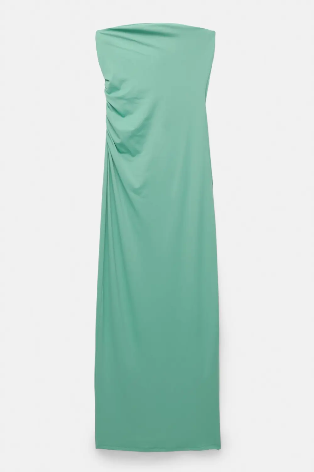 Vestido palabra de honor poliamida