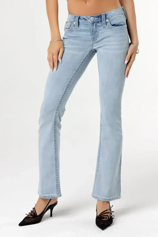 Ethereal Wings Bootcut Jeans