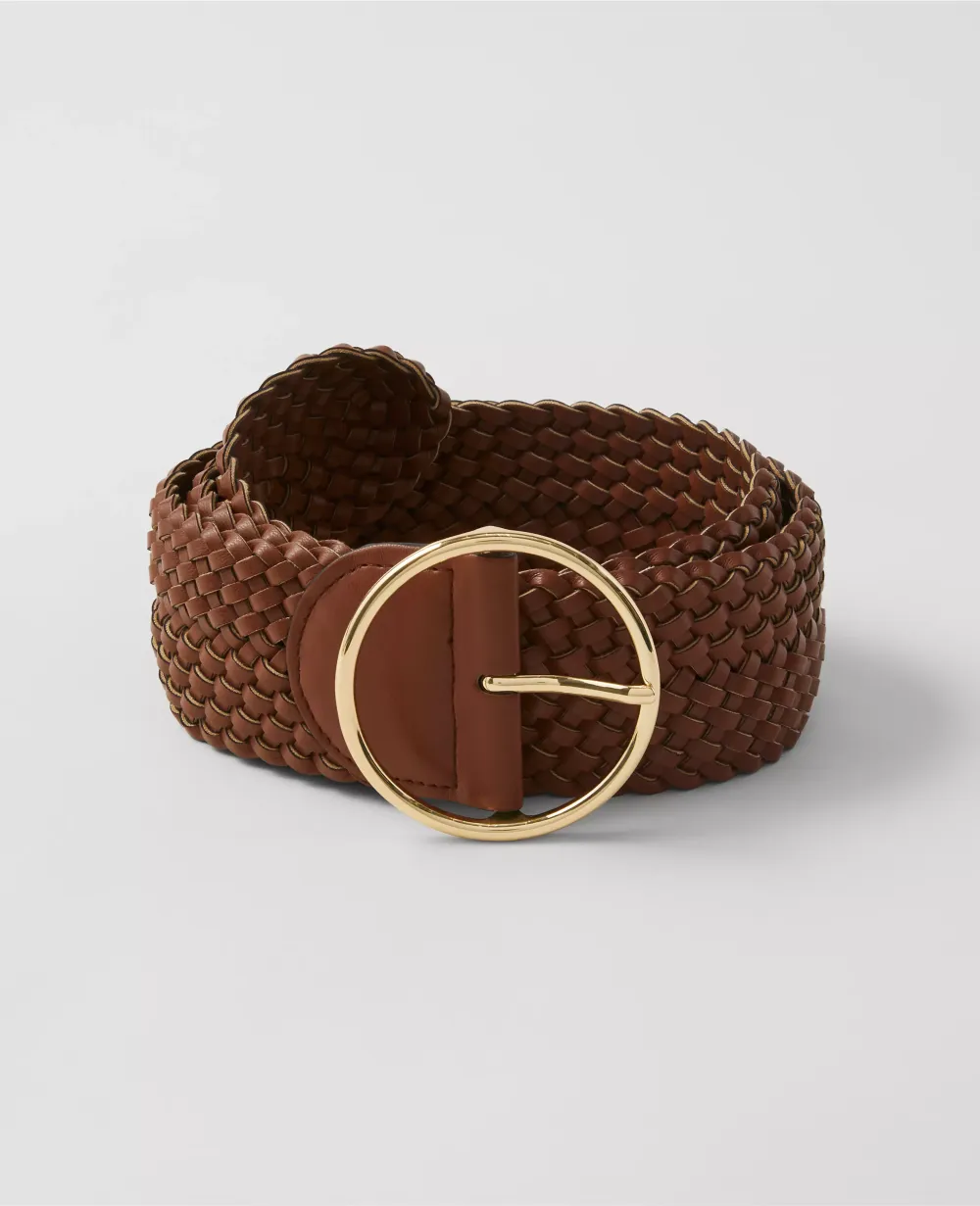 Wide Woven Belt