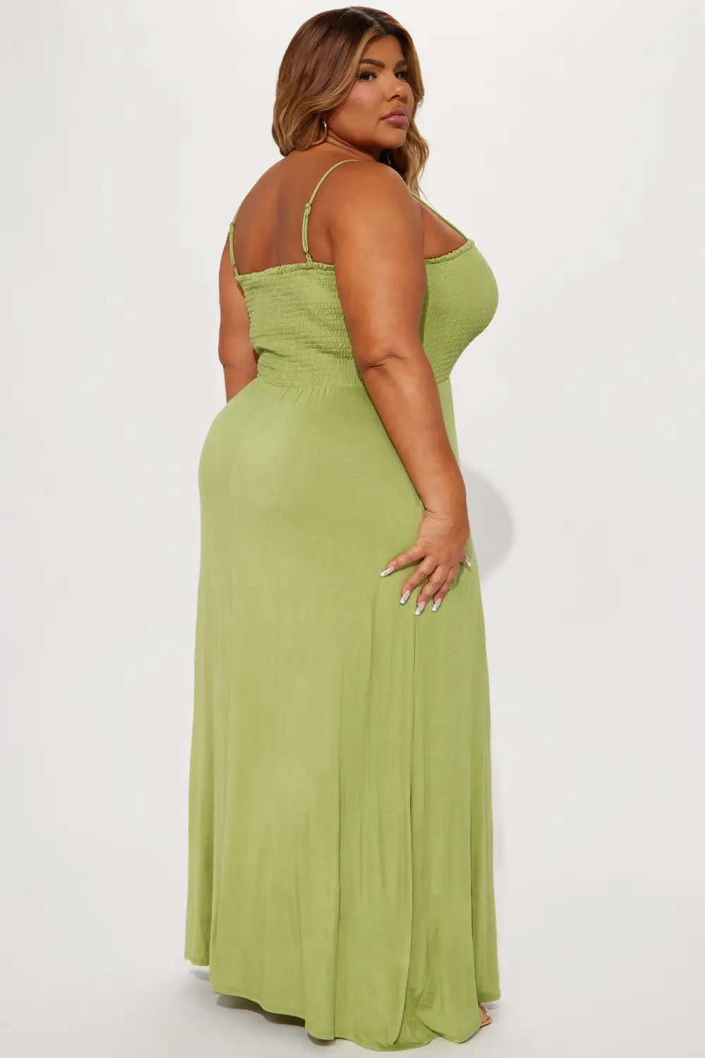 Holly Maxi Dress - Olive