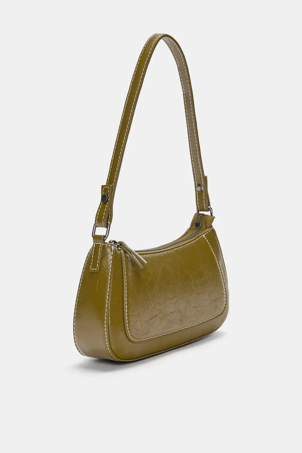 Bolso de hombro costuras
