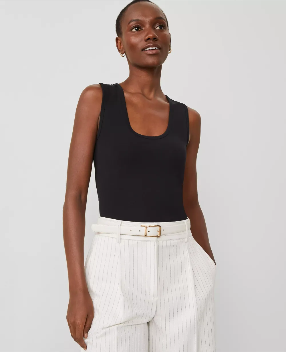 Modern Scoop Neck Tank Top