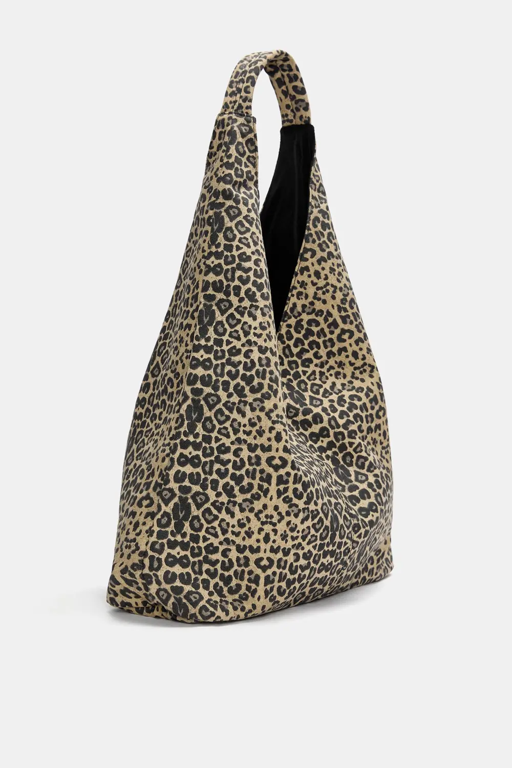 Bolso shopper canvas animal print