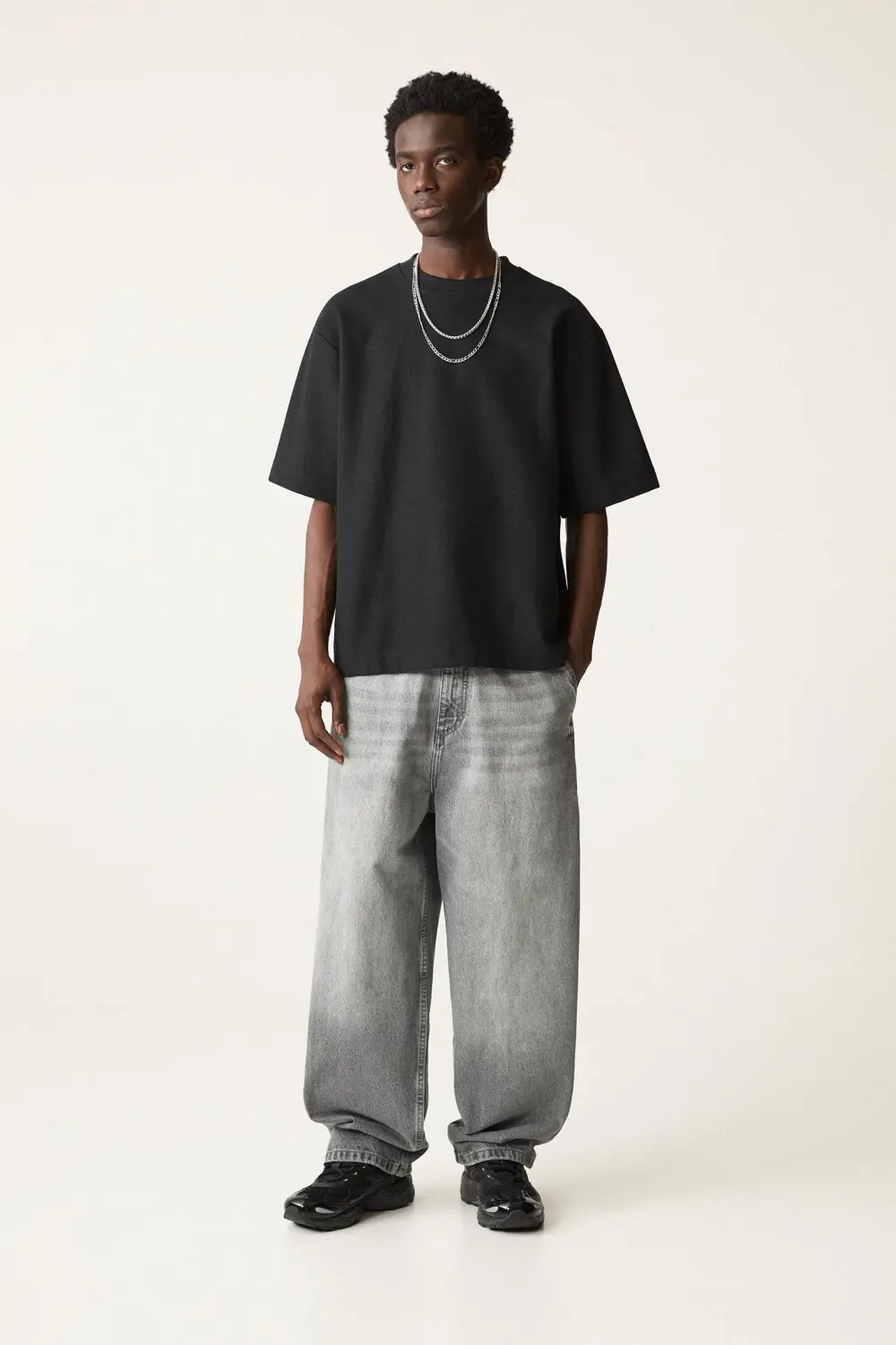 Textured short sleeve sweatshirt