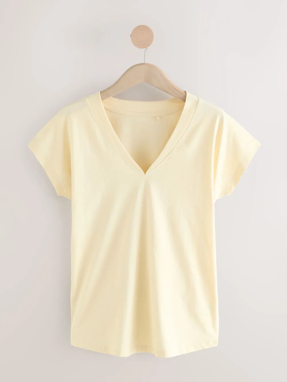 V-Neck Tops Pack Of 5 Cotton T-Shirts