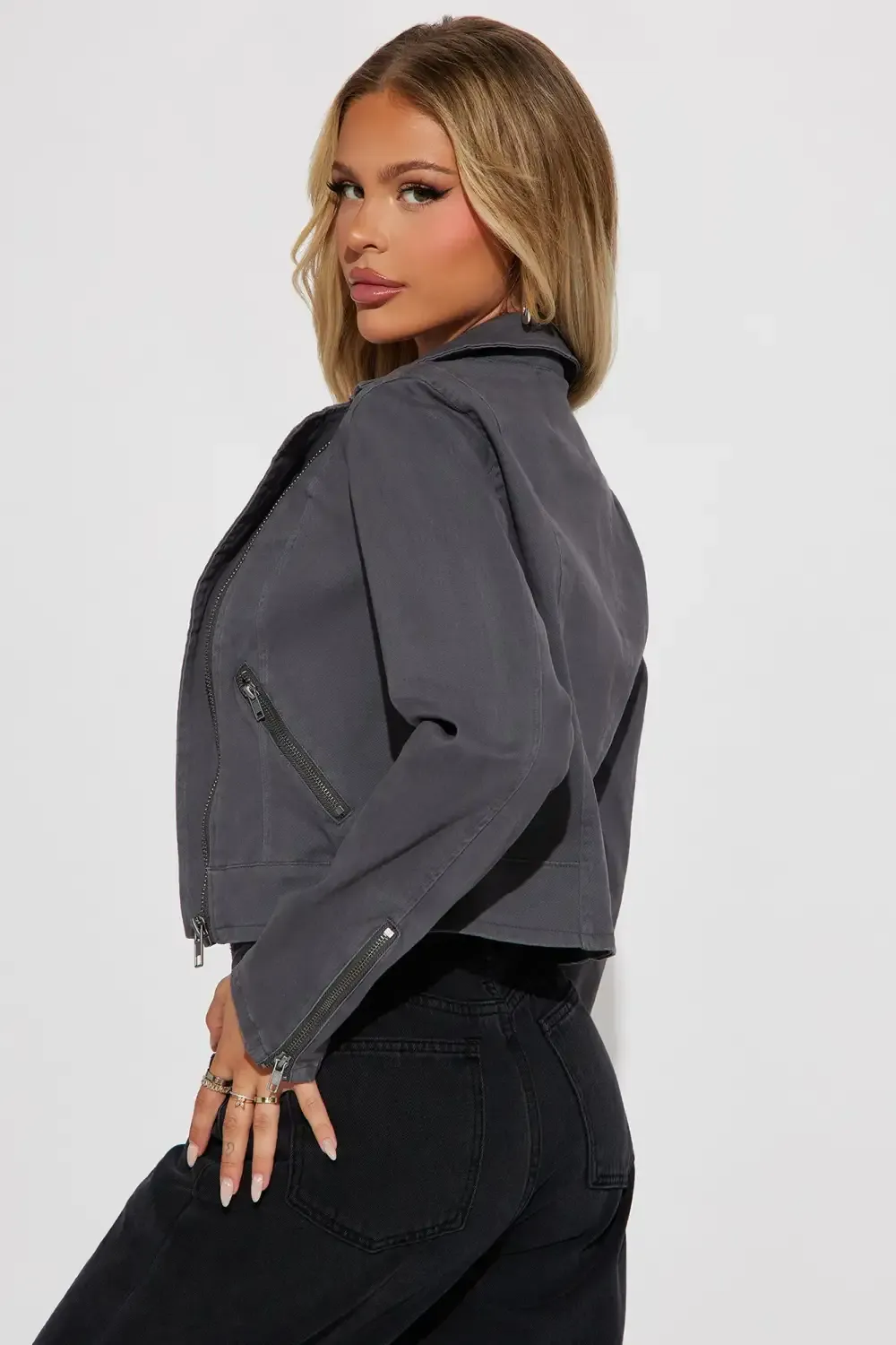 Ride For Me Jacket - Grey