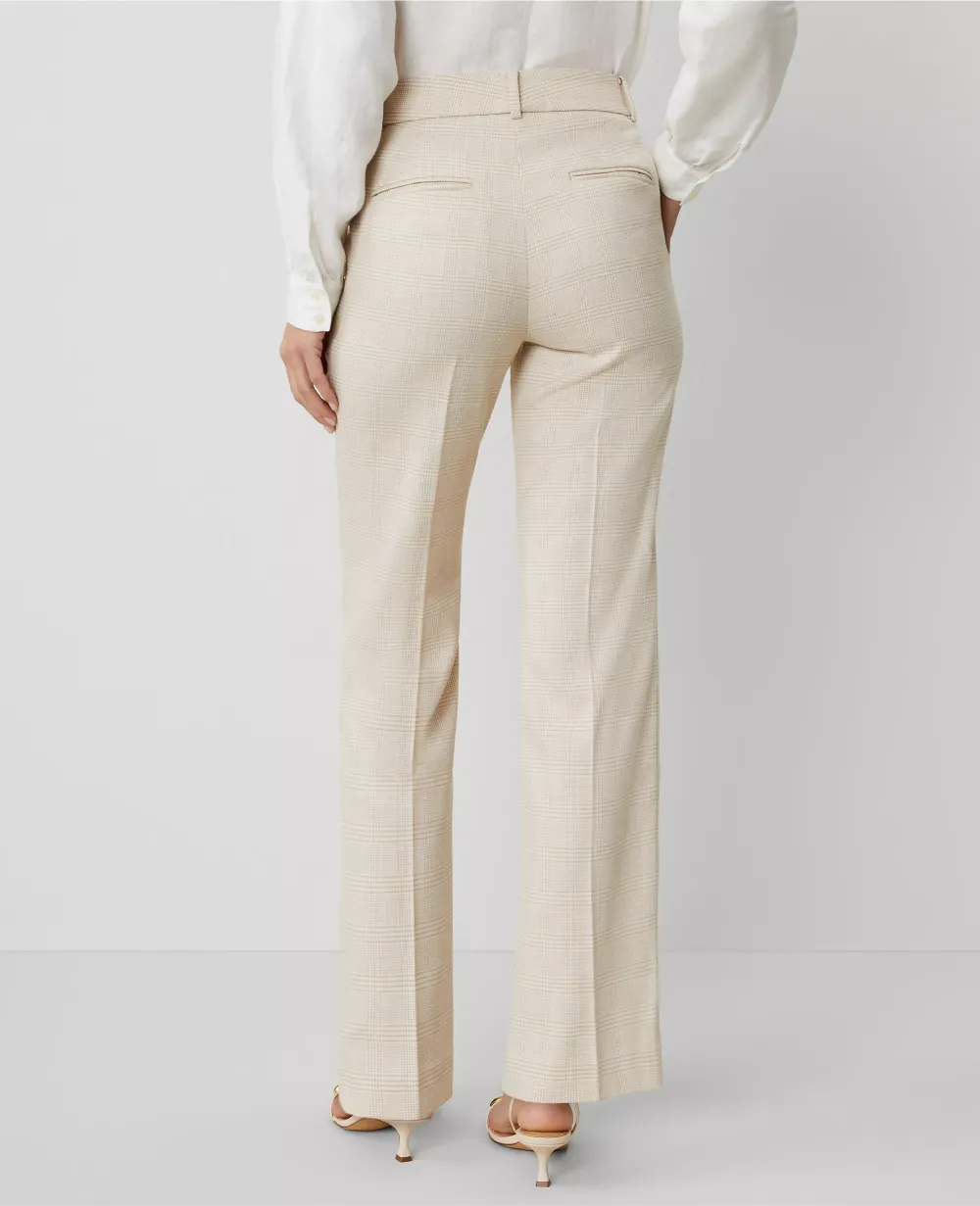 The Jayne Trouser Pant in Glen Check