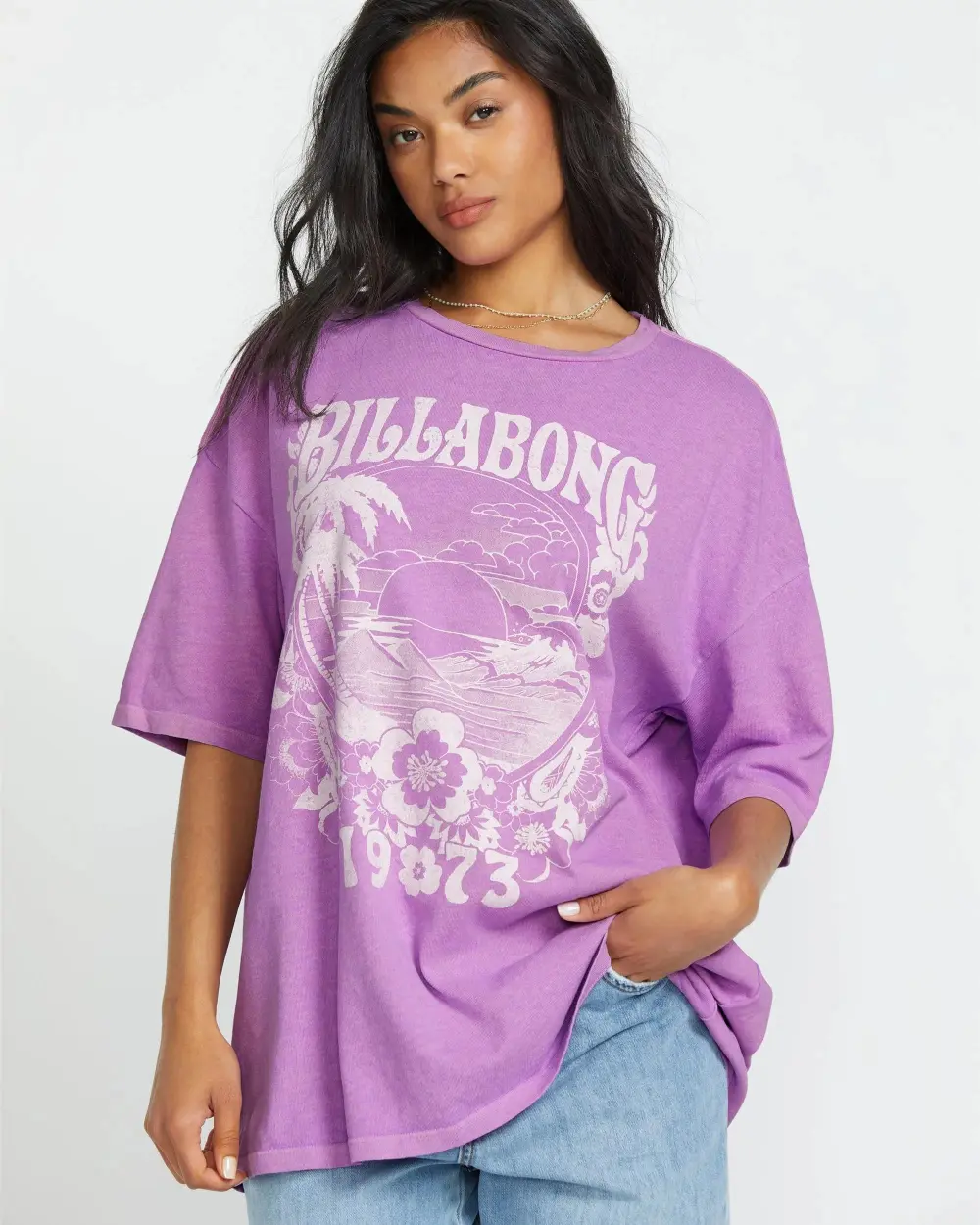 Sweet Ride Tee - Bright Orchid