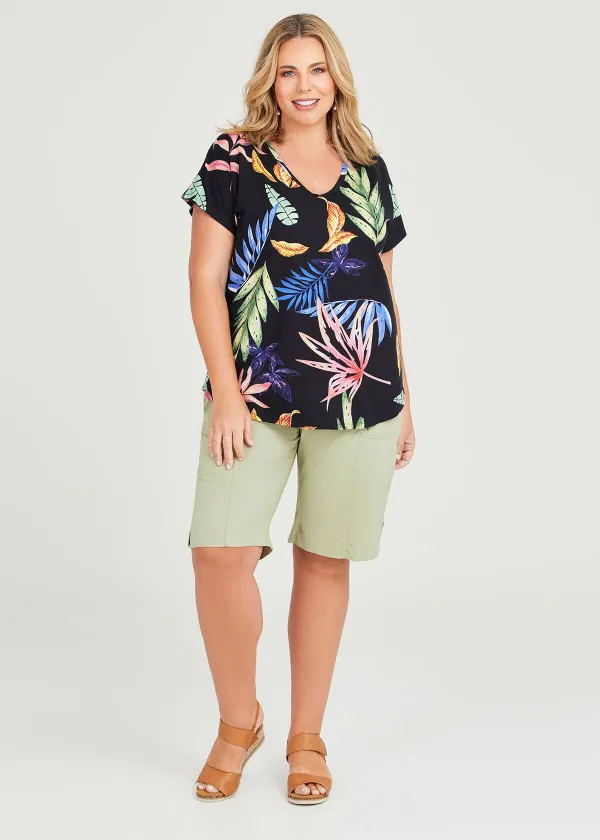 Zip Pocket Cargo Short