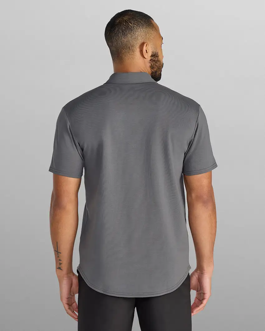 Lux Short Sleeve Button Down
