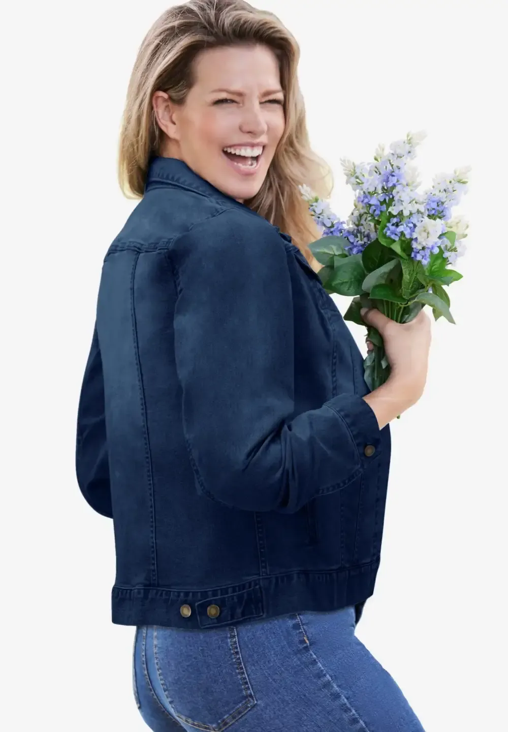 Stretch Denim Jacket