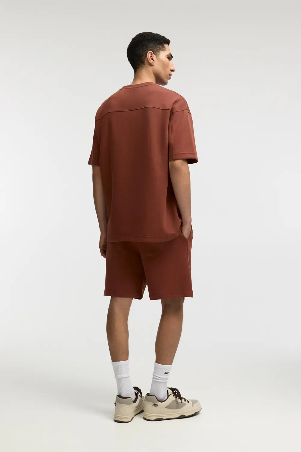 Short sleeve sweatshirt