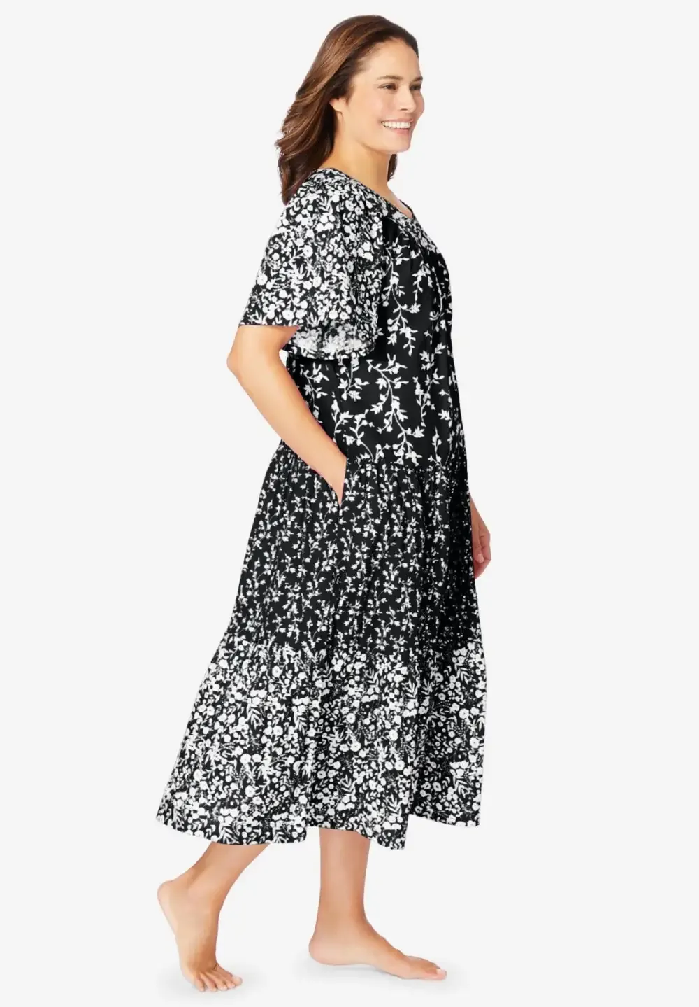 Tiered Print Lounger
