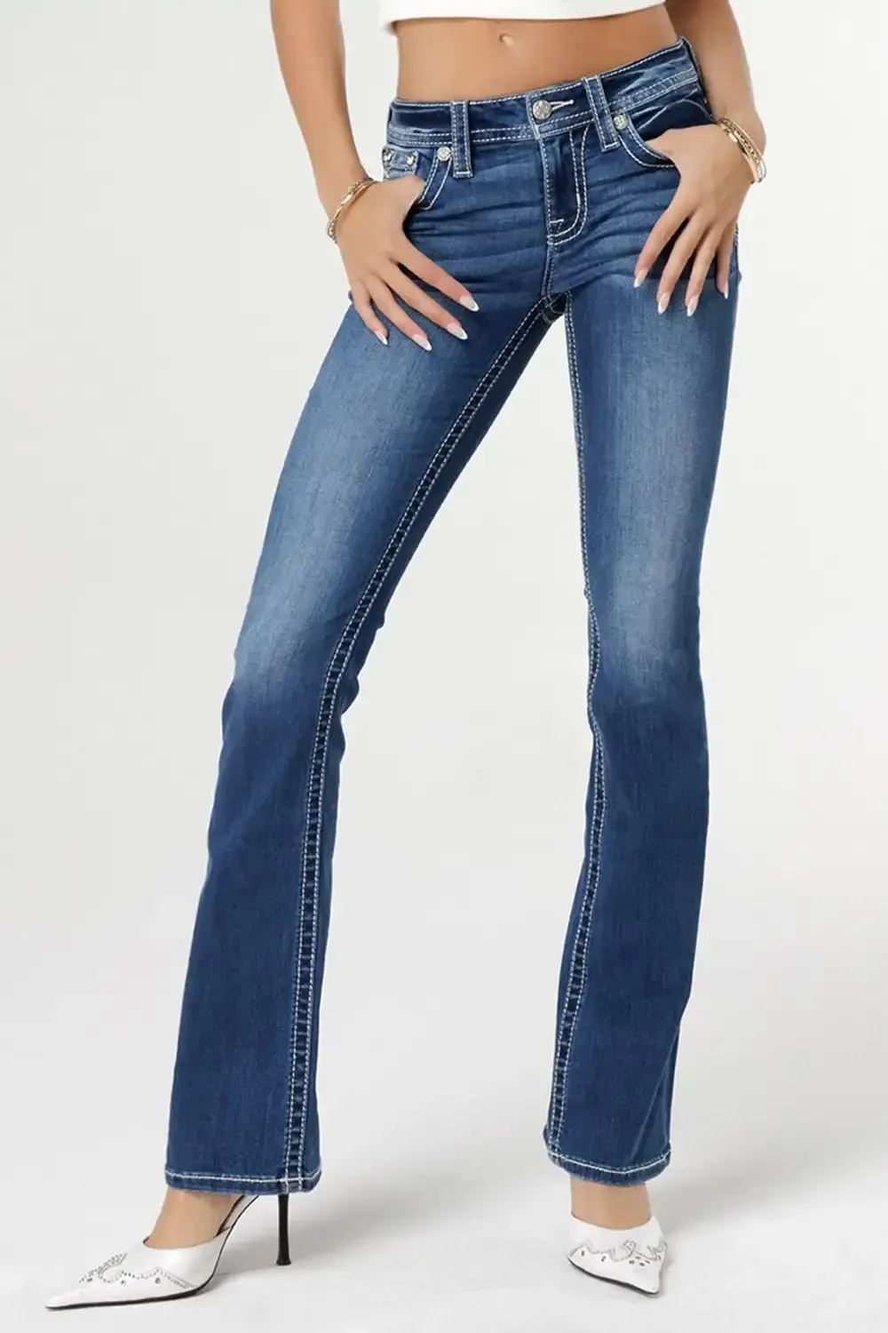 Dreamin' Longhorn Bootcut Jeans