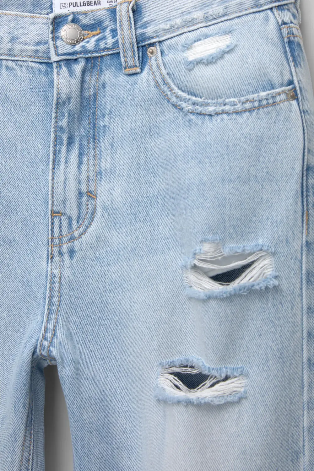 Jeans mom rotos