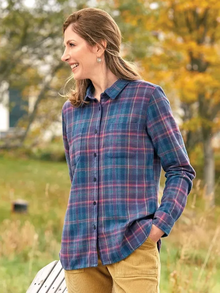 Women's Lightweight Flannel Shirt