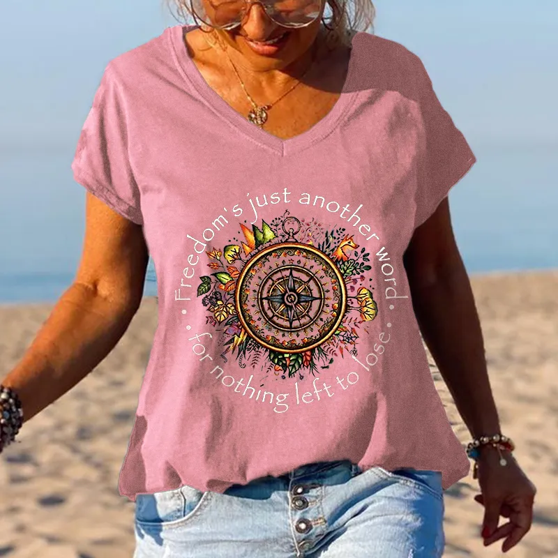 Freedom's Just Another Word For Nothing Left To Lose Graphic Tees