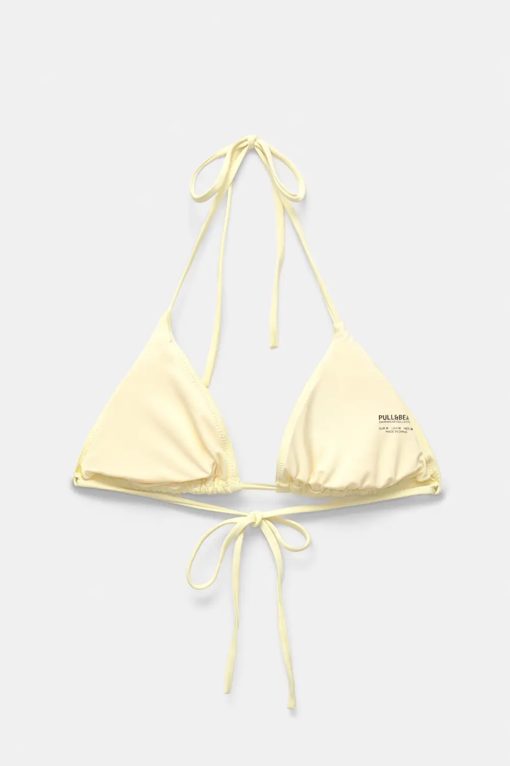 Triangle bikini top