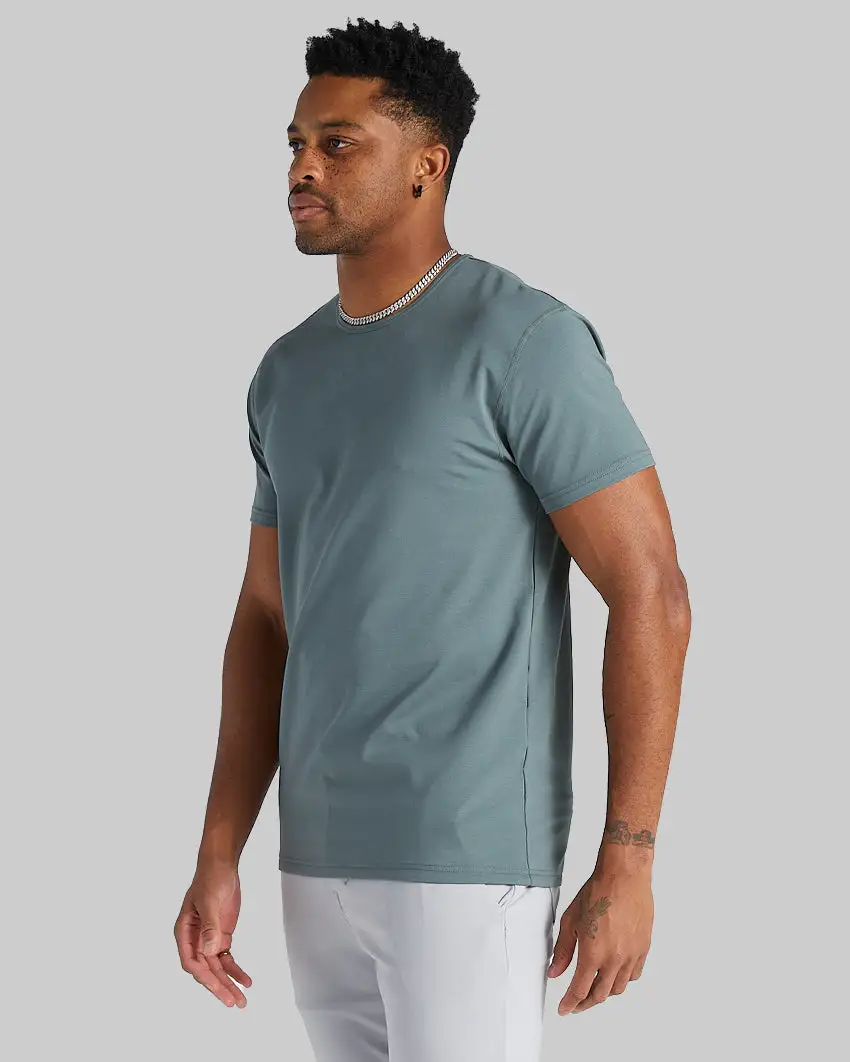 Lux Straight Hem Tee