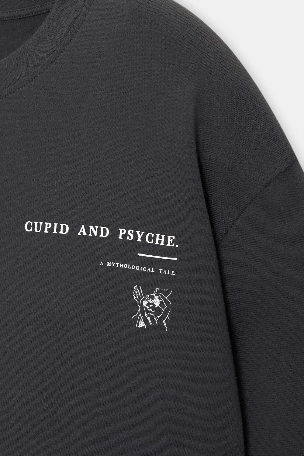 Cupid and Psyche short sleeve sweatshirt