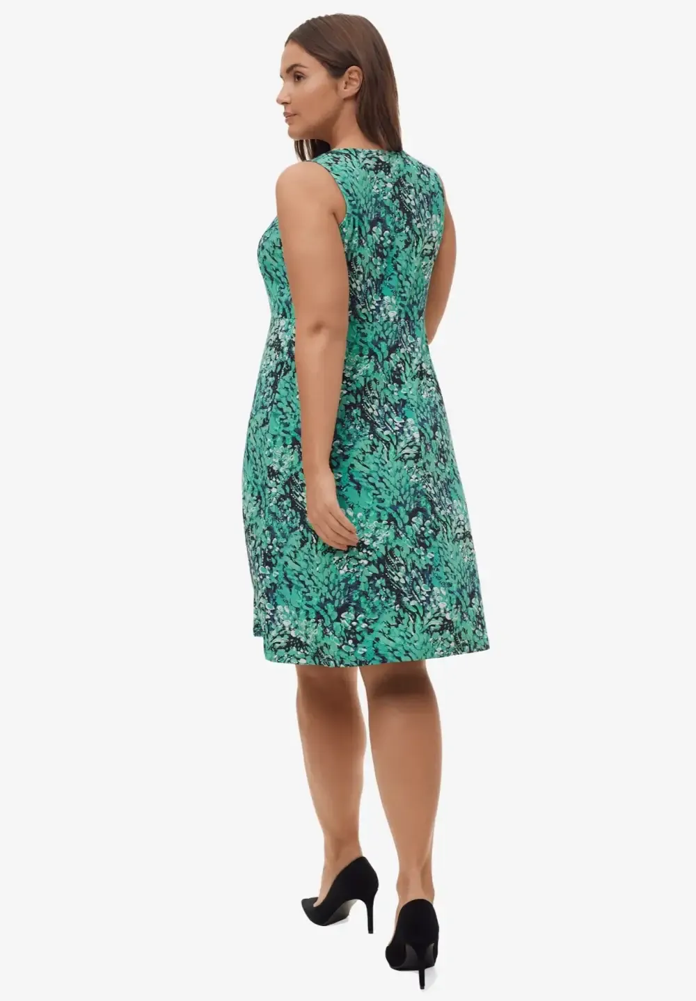 Knit Fit and Flare Knit Dress
