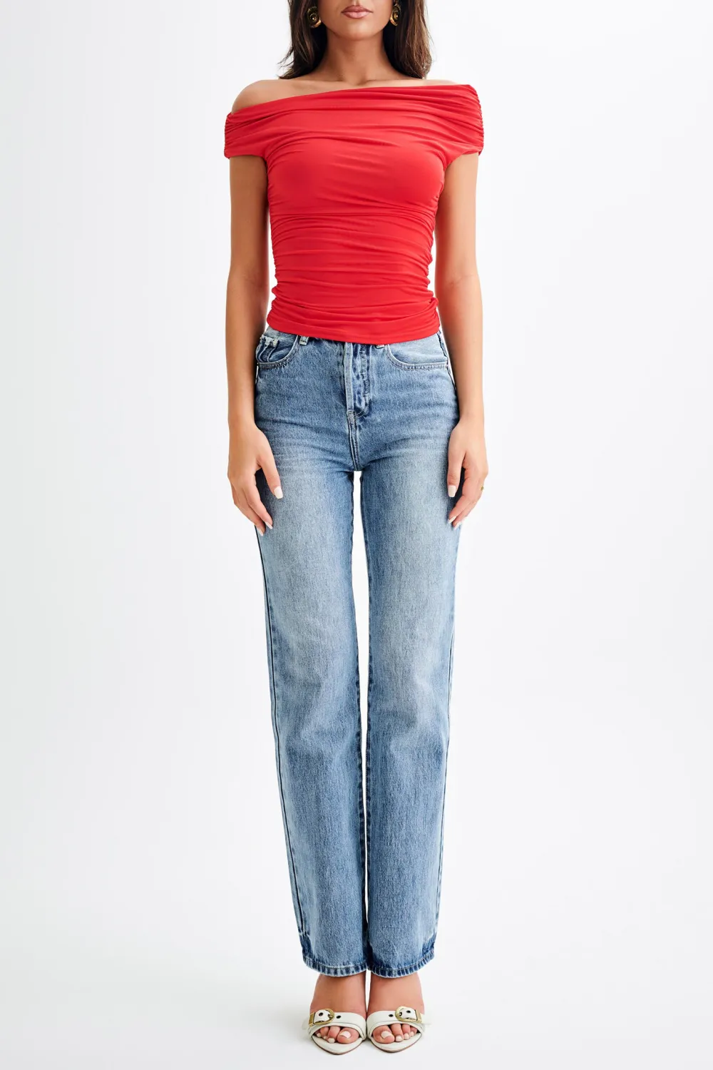 Slinky Ruched Top