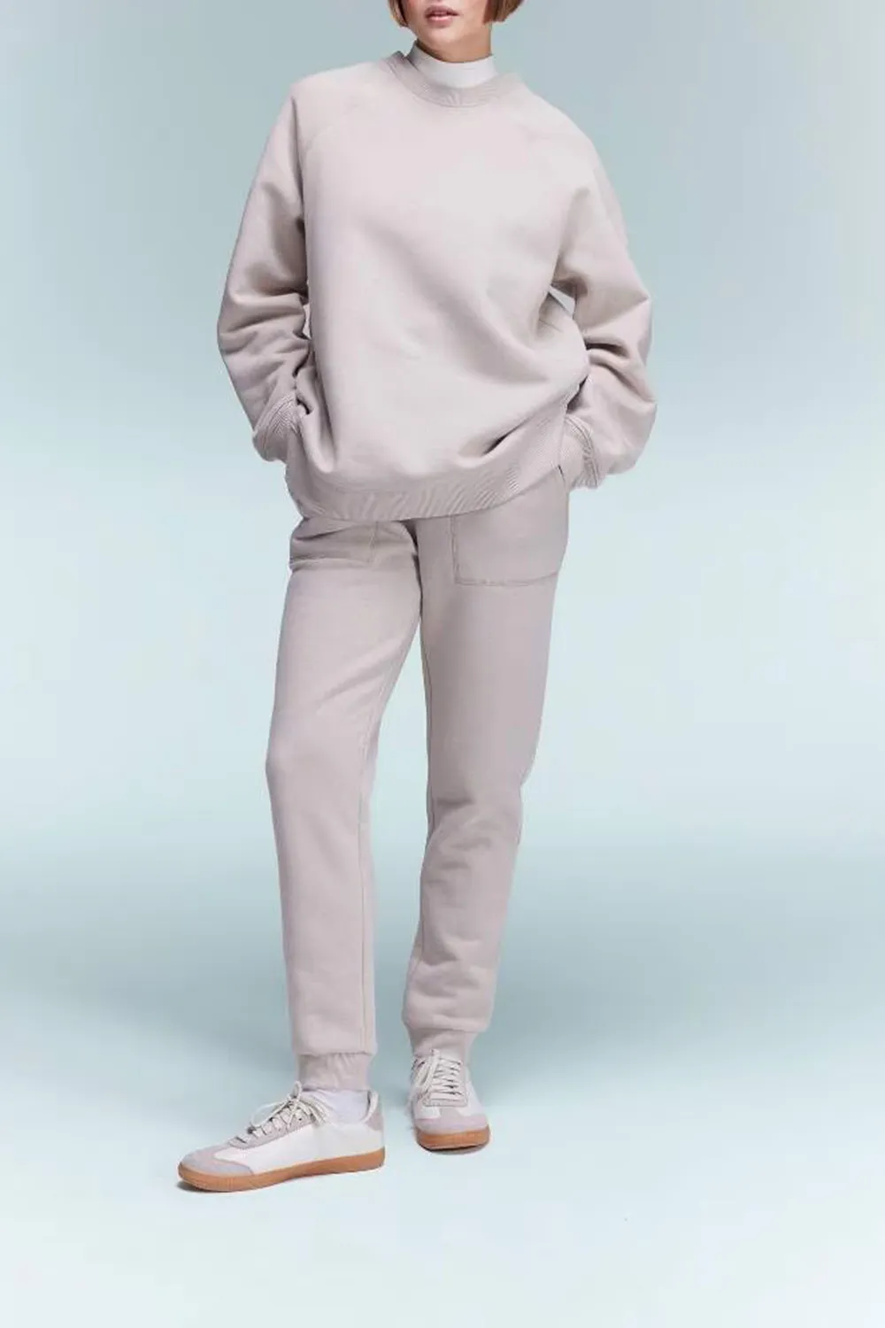 Slim Fit Solid Color Trousers