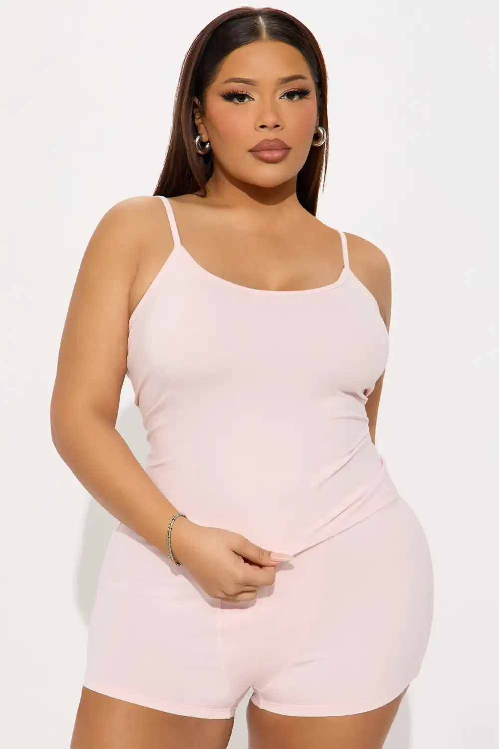 FN Mood PJ Boxer Short Set - Blush