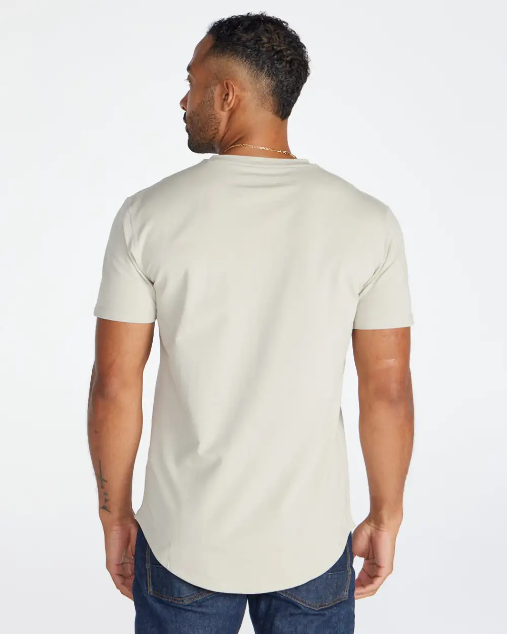 Drop-Cut V-Neck: Lux