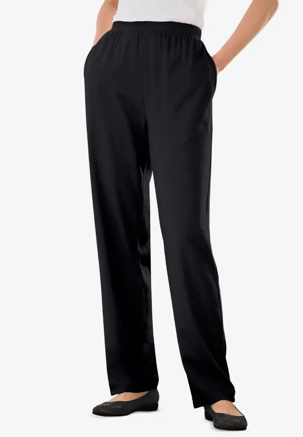 7-Day Knit Straight Leg Pant