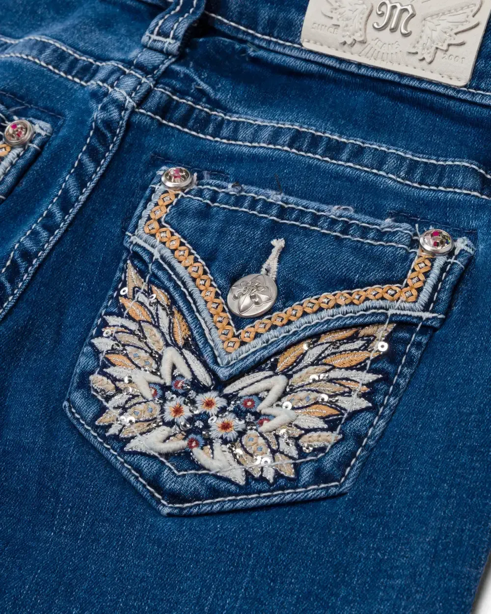 Girls Warm Wings Bootcut Jeans