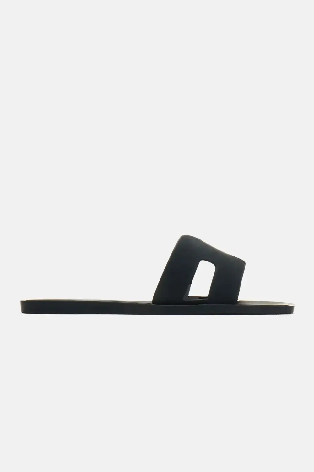 Jackie Flat Sandals - Black