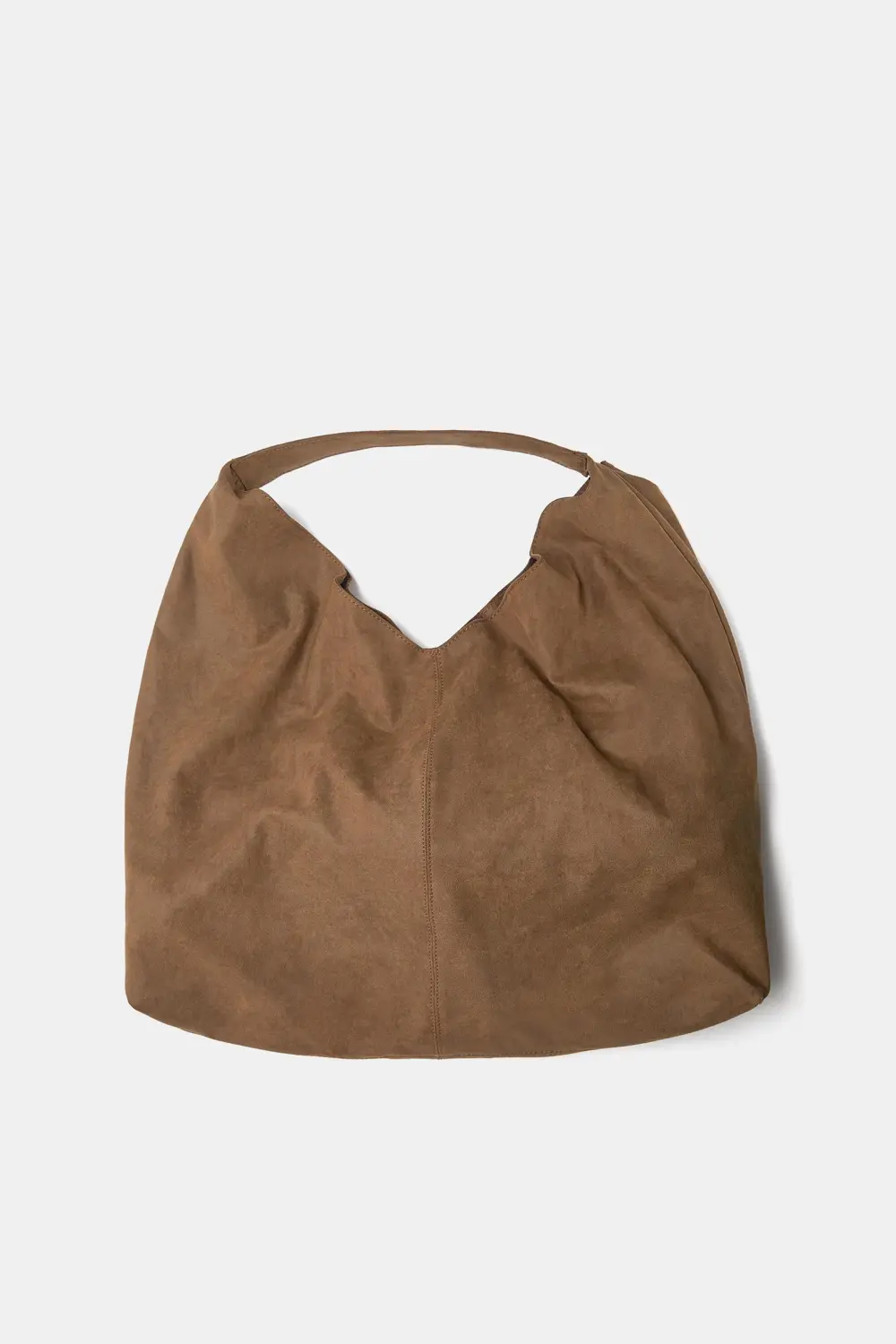 Bolso shopper efecto piel
