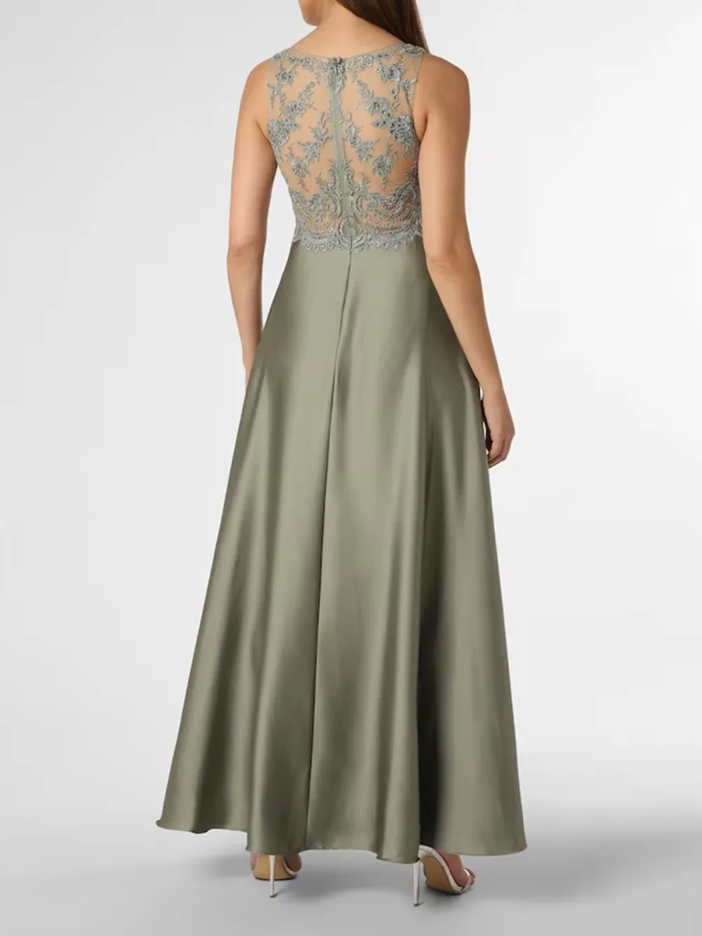 Lace Casual Style Sleeveless Dress